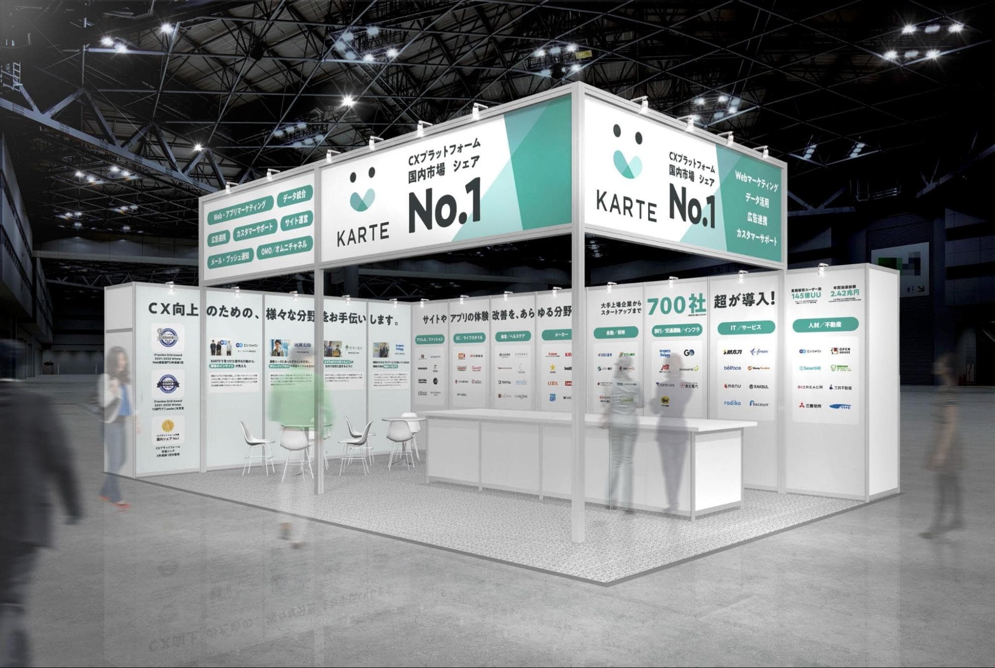  「リテールテックJAPAN 2023」に「KARTE」ブースを出展