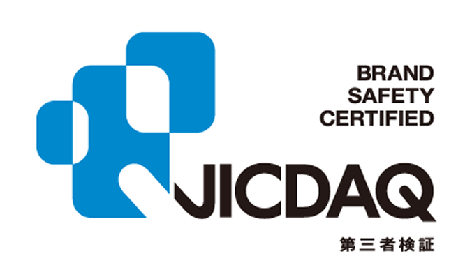 JICDAQ BRAND SAFETY CERTIFIEDロゴ